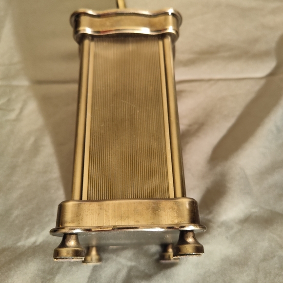 Brushed Bronze Clock Approx 6" Tall - Picture 10 of 11